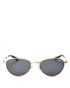 Vogue Eyewear Gigi Hadid For Vogue Oval Sunglasses, 53mm