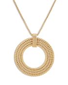 Lauren Ralph Lauren Rope Circle Pendant Necklace, 36