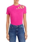 N:philanthropy Irene Crisscross Cutout Bodysuit