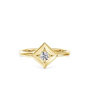 De Beers Forevermark Icon Diamond Ring In 18k Yellow Gold, 0.15 Ct. T.w.
