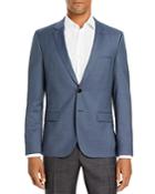 Hugo Astian Micro Check Extra Slim Fit Suit Jacket
