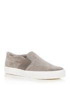 Vince Men's Fenton Slip-on Perforated Suede Sneakers