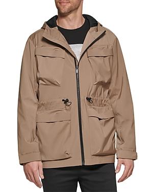 Karl Lagerfeld Paris L56 Four Pocket Hooded Jacket