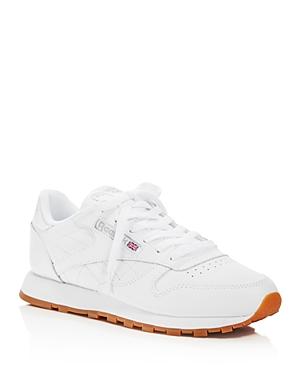 Reebok Women's Classic Leather Lace Up Sneakers