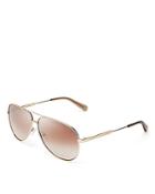 Marc By Marc Jacobs Mirrored Aviator Sunglasses - Bloomingdale's Exclusive