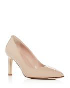 Taryn Rose Women's Gabriela Patent Leather Pointed Toe Pumps