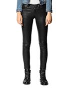 Zadig & Voltaire Phlame Crinkled-leather Pants