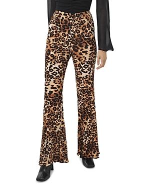 1.state Leopard Print Flared Pants