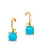 Bloomingdale's Turquoise Drop Earrings In 14k Yellow Gold - 100% Exclusive