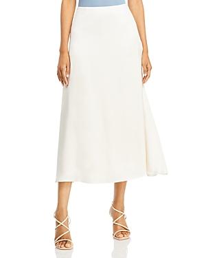 Anine Bing Verne Silk Midi Skirt