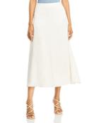 Anine Bing Verne Silk Midi Skirt