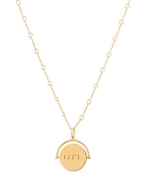 Lulu Dk Faith Charm Spinner Pendant Necklace, 18