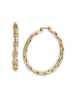 Allsaints Large Link Hoop Earrings