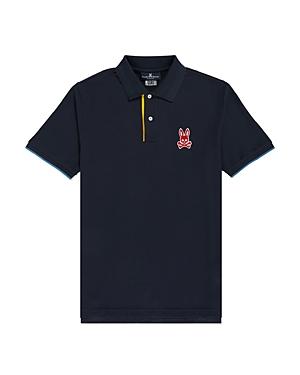 Psycho Bunny Alston Pima Cotton Stitched Logo Regular Fit Polo Shirt