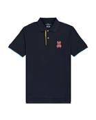 Psycho Bunny Alston Pima Cotton Stitched Logo Regular Fit Polo Shirt