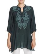 Johnny Was Minna Embroidered Tunic
