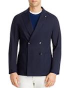 Boss C-hanry-db-shirt-222 Cotton Blend Slim Fit Double Breasted Shirt Blazer