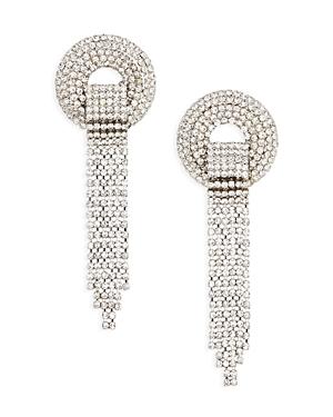 Aqua Crystal Drop Stud Earrings - 100% Exclusive