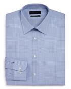 The Men's Store At Bloomingdale's Shadow Grid Stretch Regular Fit Dress Shirt - 100% Exclusive