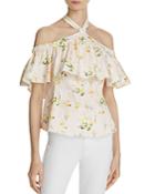 Rebecca Taylor Off-the-shoulder Firefly Top