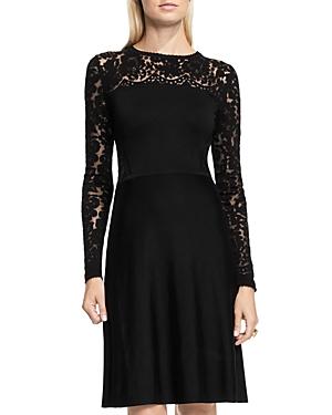 Vince Camuto Burnout Fit-and-flare Dress