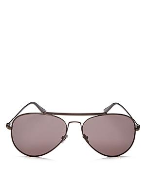 Calvin Klein Aviator Sunglasses, 58mm