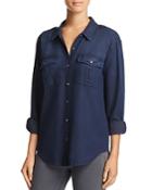 Soft Joie Lidelle B Button-up Chambray Shirt