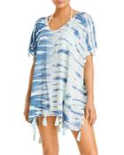 Surf Gypsy Printed Tassel Trim Cover Up