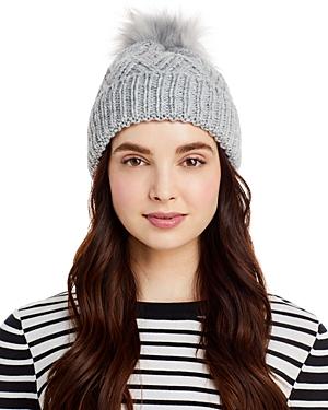 Kyi Kyi Pom-pom Cable Kit Hat (31% Off) - Comparable Value $58