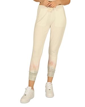 Vintage Havana Feather Tie Dye Jogger Pants