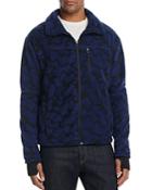 Hawke & Co. Abstract Print Fleece Jacket