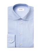 Eton Checked Contemporary Fit Dress Shirt
