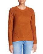 Kenneth Cole Ribbed Open-stitch Sweater