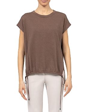 Peserico Drawstring Hem Sweater