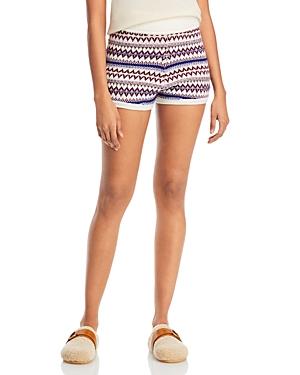 Rag & Bone Willow Fair Isle Merino Wool Hot Shorts