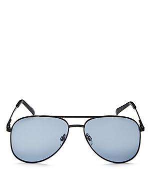 Le Specs Kingdom Polarized Aviator Sunglasses, 57mm