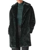 Whistles Frankie Leopard-printed Faux-fur Coat