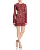 For Love & Lemons Emerie Lace Cutout Dress - 100% Bloomingdale's Exclusive