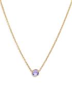 Zoe Lev 14k Yellow Gold Alexandrite Birthstone Solitaire Pendant Necklace, 16-18