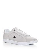Lacoste Men's Carnaby Evo Leather Lace Up Sneakers