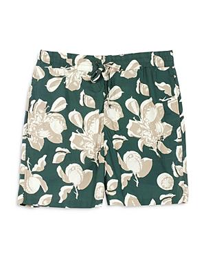 President's Time Off Lemon Print Bermuda Shorts