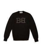 Bally Cotton B Chain Logo Sweatshirt