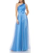 Carmen Marc Valvo Infusion Two-toned Evening Gown