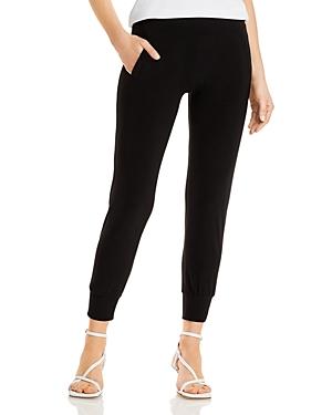 Norma Kamali Cropped Jogger Pants