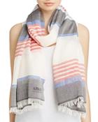 Armani Collezioni Multi-stripe Scarf