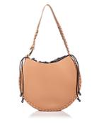 Chloe Mate Large Leather Drawstring Hobo
