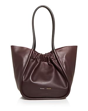 Proenza Schouler Smooth Calf L Ruched Tote