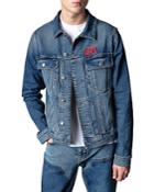 Zadig & Voltaire Base Embroidered Back Denim Jacket