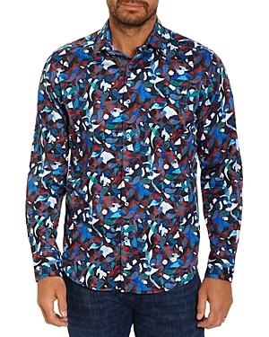 Robert Graham Dpm Classic Fit Geo Print Shirt