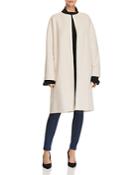 Theory Wool & Cashmere Cocoon Coat